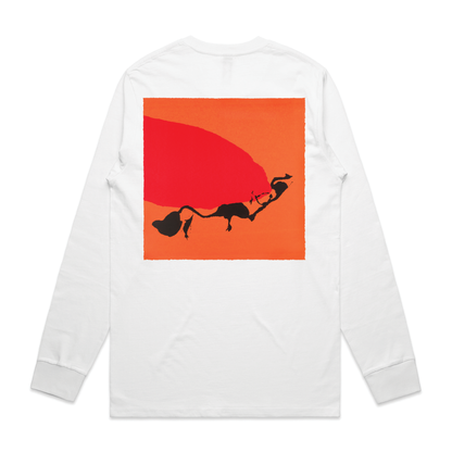 Visions of Light 5 Year Anniversary Long Sleeve T Shirt - White